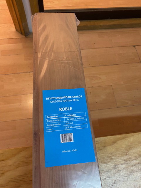 Recubrimiento Roble